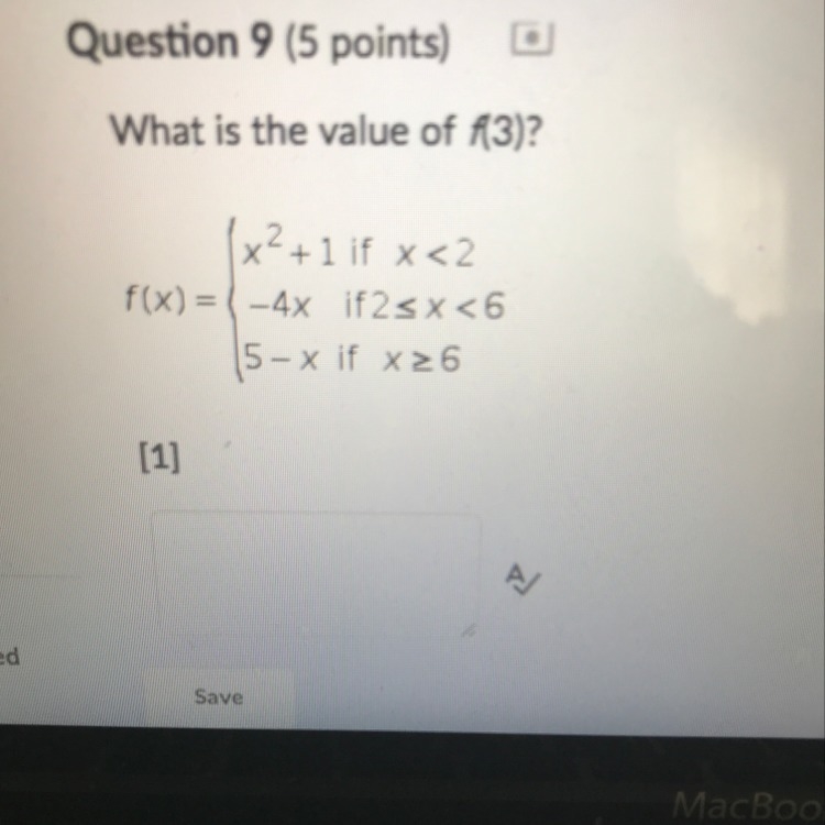 What is the value of f(3)?-example-1