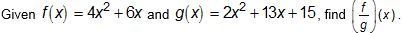 2. Help me find (f/g)(x)-example-1