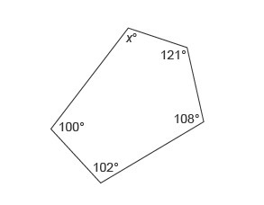 Solve for X. Enter your answer in the box-example-1