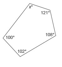 HELP PLZ! Solve for x. Enter your answer in the box. x = ___°-example-1