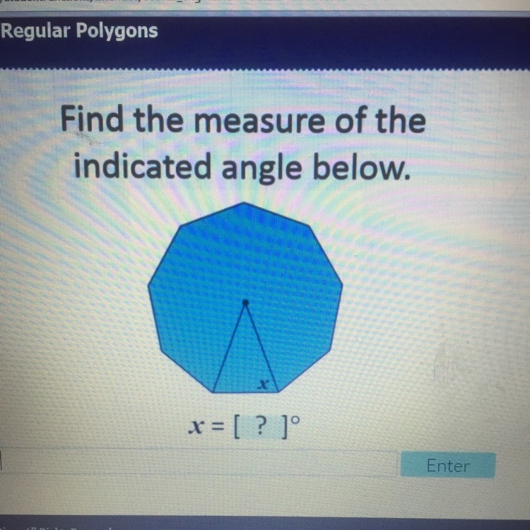 Please help me find the measure of the angle-example-1