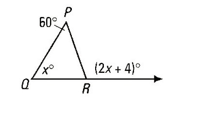 Question: 1. What is the value of x? Show your work to justify your answer. (2 points-example-1