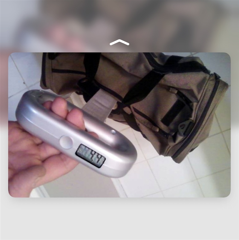 This luggage scale can measure weight to the nearest-example-1