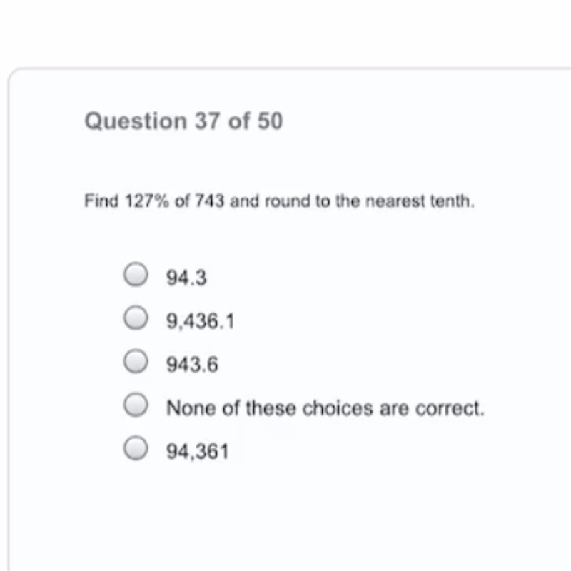 Find 127% of 743 and round to the nearest tenth.-example-1