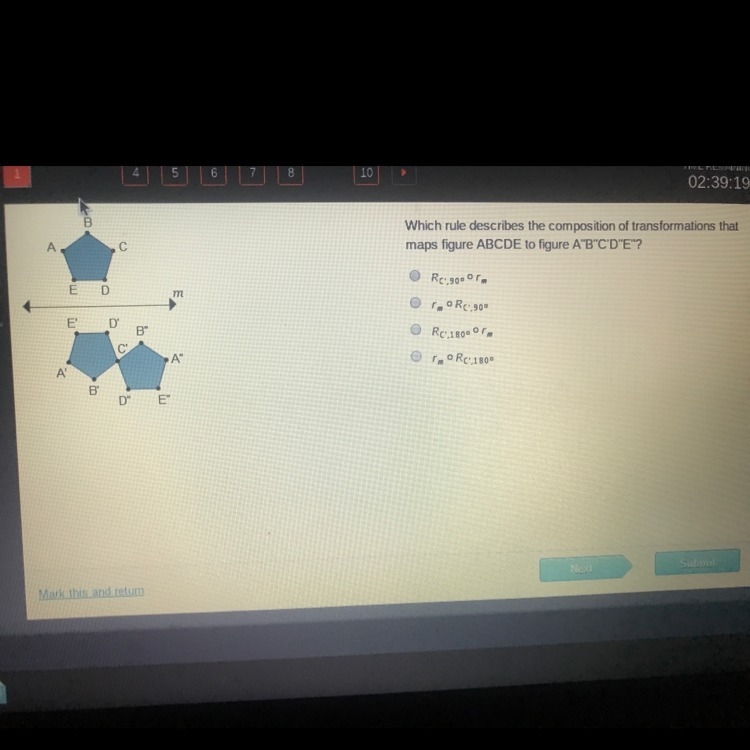 Which rule describes the composition of transformations that maps figure ABCDE to-example-1