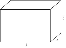 Find the following measure for this figure. Volume = 18 cubic units 24 cubic units-example-1