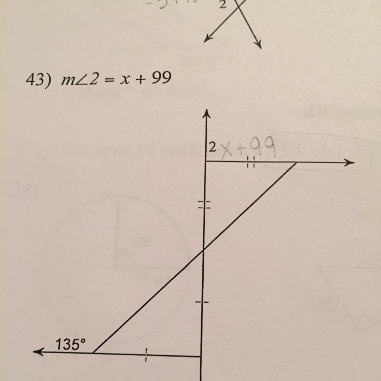 How do I find the value of x here?-example-1