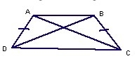 Find the length of the diagonals of the isosceles trapezoid if AC = x + 1 and DB = 2x-example-1