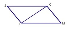 Which postulate can be used to prove JLK and MKL are congruent if JK and LM are congruent-example-1