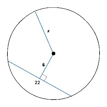 Find the value of x to the nearest tenth. a. 11.3 b. 12.5 c. 12.9 d. 13.1-example-1