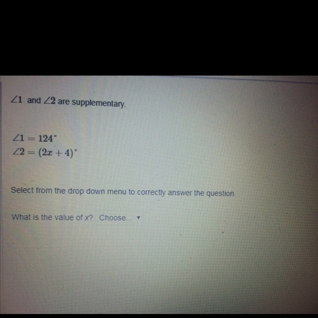 Help! What is the value of X? Choices 13 26 40 36 41-example-1