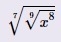 Please Help ASAP! Use exponential notation to simplify the given expression. Present-example-1