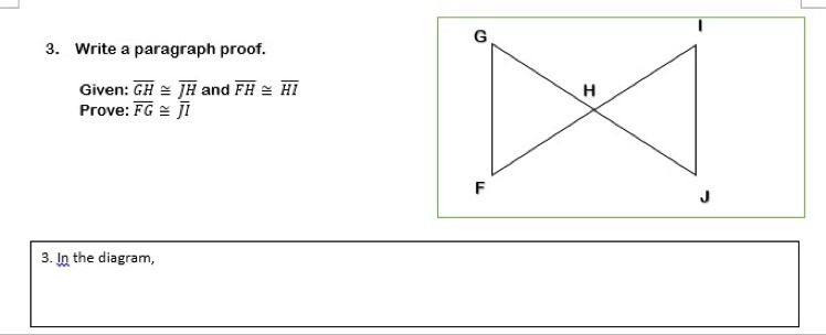 Write a paragraph proof.-example-1