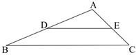 In triangle ABC shown below, side AB is 8 and side AC is 6: Which statement is needed-example-1