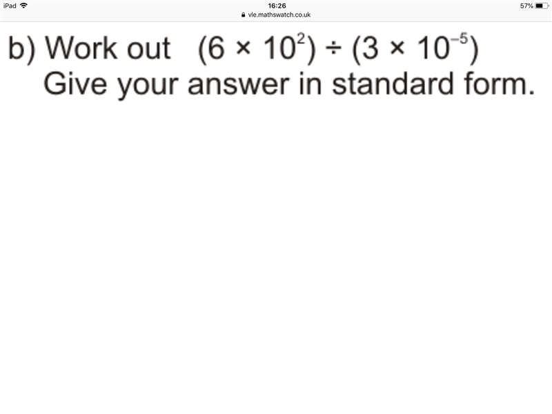 Can someone answer the question that is attached? Can they do it in standard form-example-1