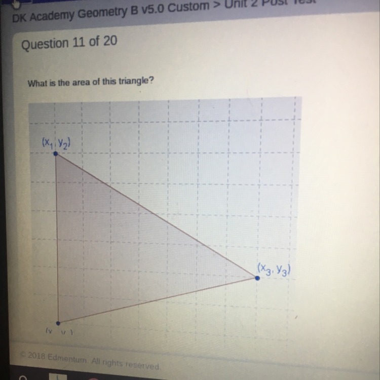 What is the area of this triangle-example-1