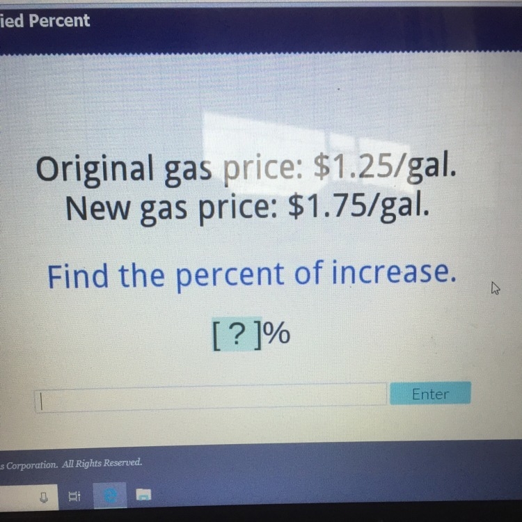 Please help find the percent of increase?!-example-1