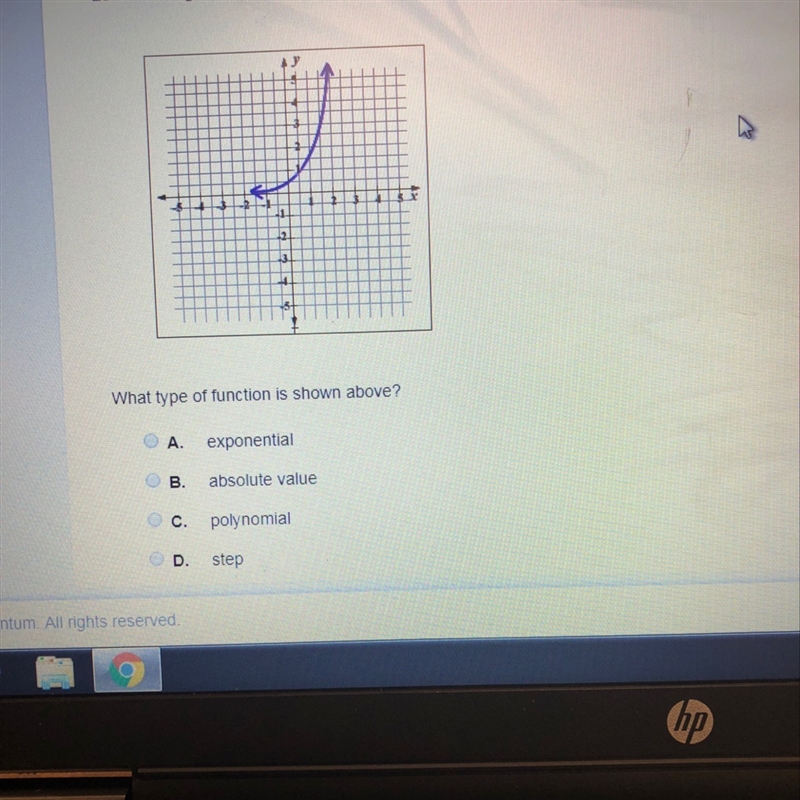 What type of function is shown above??-example-1