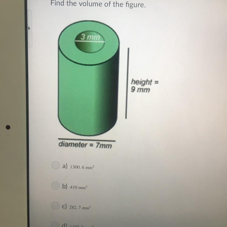 Find the volume of the figure-example-1