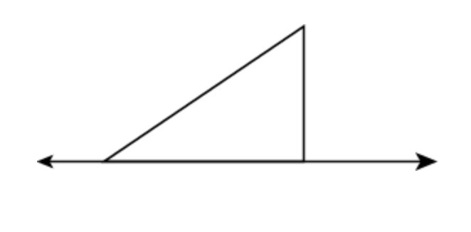 What solid is generated when the right triangle is rotated about the line? a) triangular-example-1