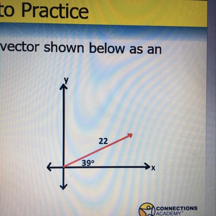 Describe the vector below shown below as an ordered pair. X-value? Y-value?-example-1