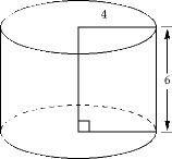 Find the following measure for this figure. Area of the base = 8 \pi square units-example-1