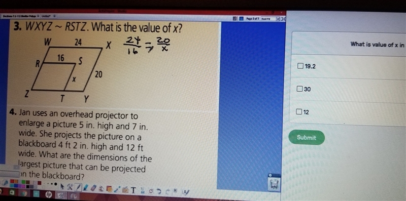 Can you guys help me with #3? I have no idea how to solve for X. The answer I keep-example-1