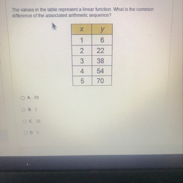 What's the common difference of the sequence below-example-1