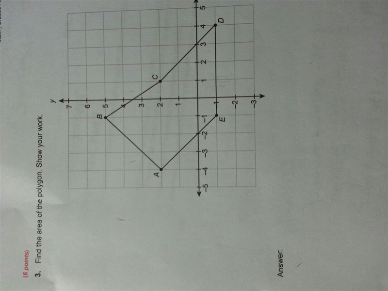 Find the area of the polygon. Show your work!!-example-1