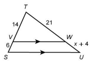 Solve for x. Show the equation you used and your work.-example-1