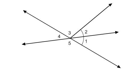 If (angle)1 = 7x and (angle)4 = 3x + 20, what is the value of x? 7 10 5 4-example-1