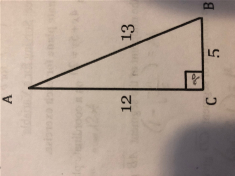 Find sin(B), cos(B) and tan(B) for the right triangle ABC shown. Please show your-example-1