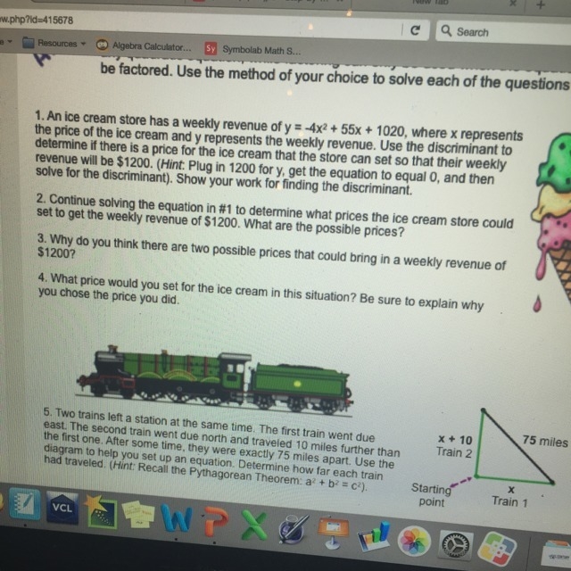 Can somebody please help me with 3 and 5. Please don’t answer if you are not sure-example-1