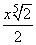 simplefiy the expression the x^10/2 is the problem the rest are the answers by the-example-2