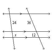 What is the value of x? A. 8 B.12 C.6 D.2-example-1