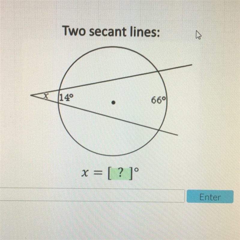 Does anybody know the answer to X-example-1