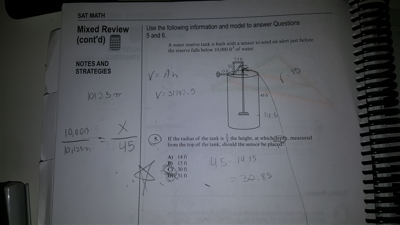 How do I find this? I keep getting 31, but it should be 30-example-1