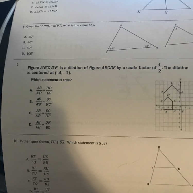 I need help with number 8-10 someone please help-example-1