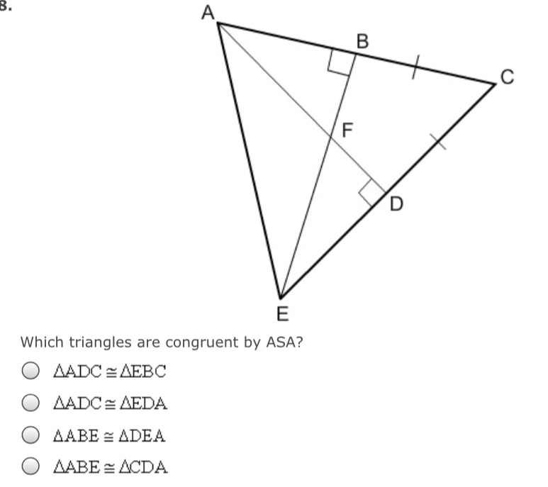 Which triangles are congruent by ASA?-example-1