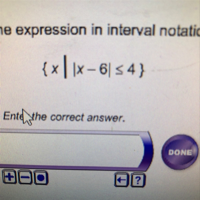 Write the expression in interval notation-example-1