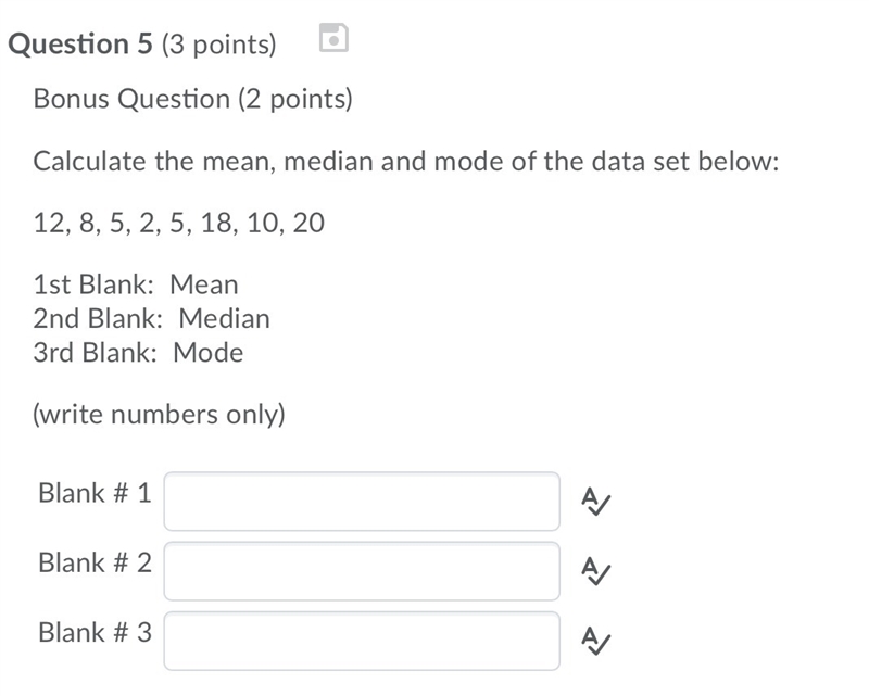 Calculate the mean, median,and mode-example-1