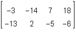 What is the value of A in the matrix equation below?-example-3