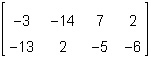 What is the value of A in the matrix equation below?-example-4