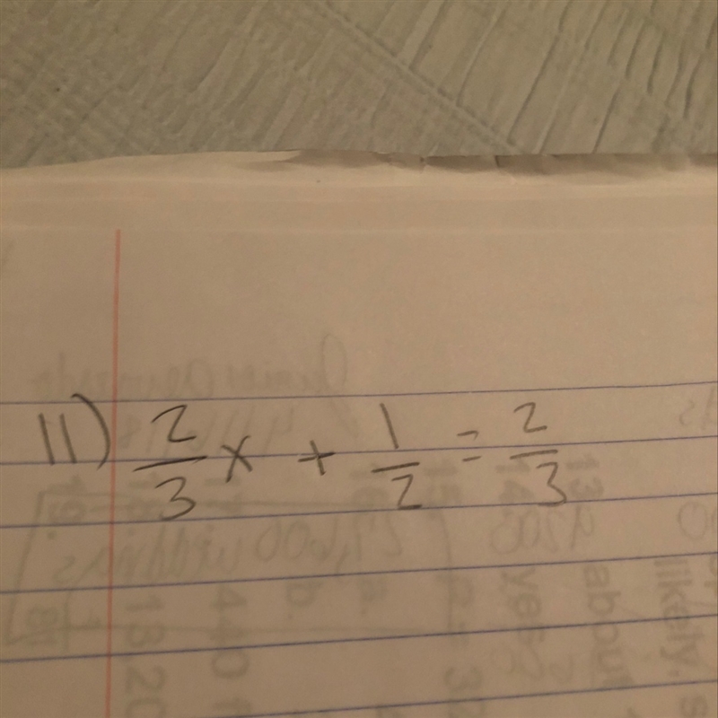 I need help finding x but mainly on how to do the problem, been a while.-example-1