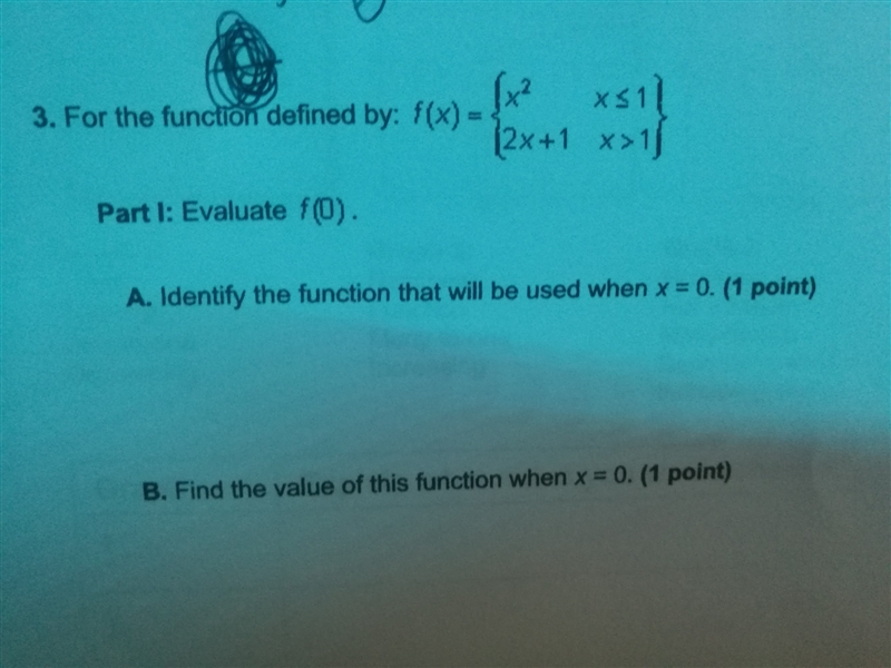 HELP! WHOEVER ANSWERS FIRST I'LL NAME BRAINLIAST!!! Part 1 Evaluate F(0)-example-1