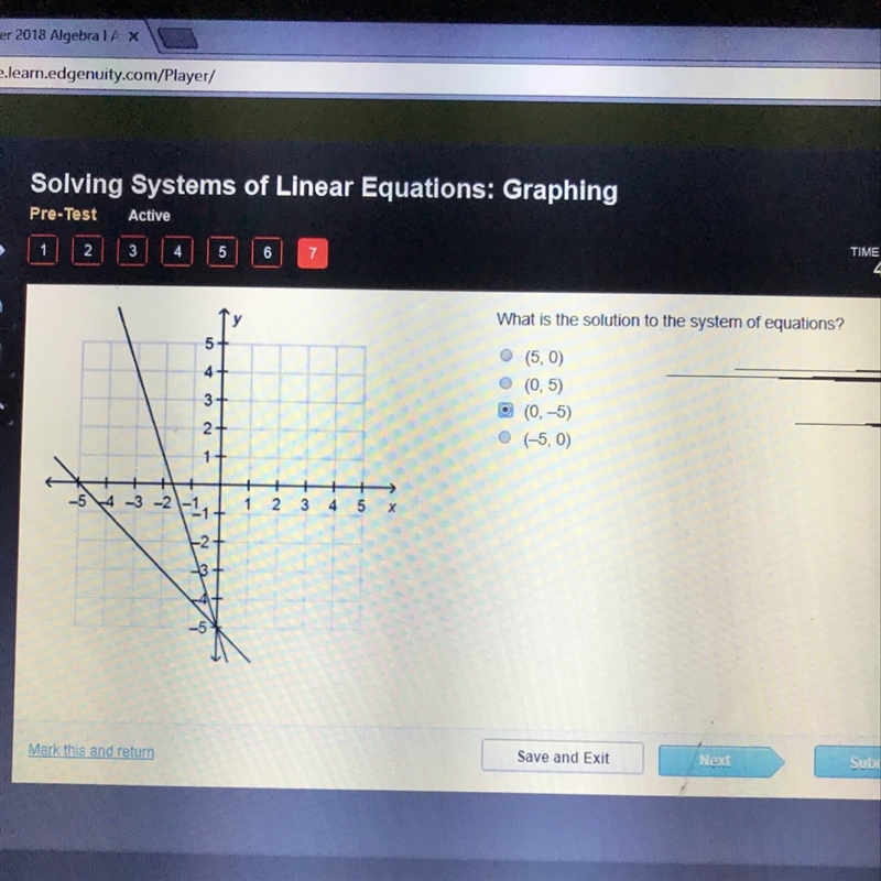 What is the solution to the system of equation?-example-1