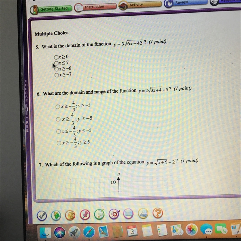 What is the domain of the function-example-1