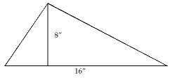 Find the area of the following figure. (attached) 64 in2 65√3 in2 128 in2 Please answer-example-1