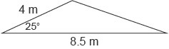 The figure shows the dimensions of a piece of scenery that will be painted to represent-example-1