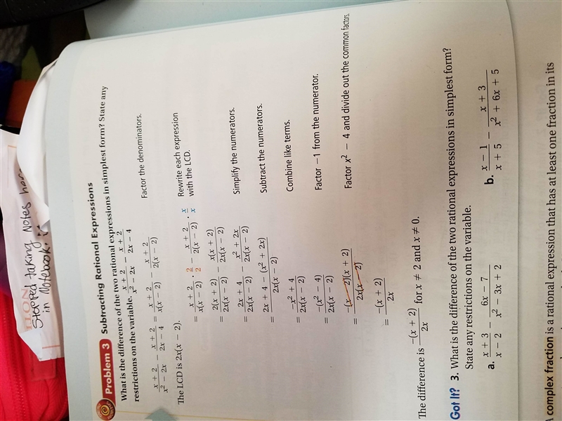 What is the difference in simplest form? (n^2+3n+2)/(n^2+6n+8)-(2n)/(n+4) First picture-example-1